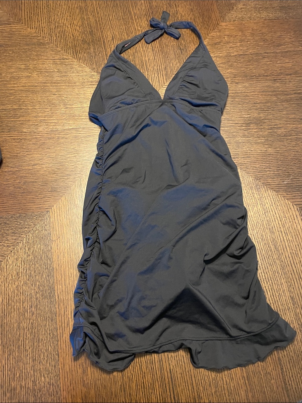 Athleta Women’s Black Halter Swimdress -